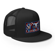 Load image into Gallery viewer, "Blue and Red" Yupoong Hat