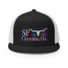 Load image into Gallery viewer, "Blue and Red" Yupoong Hat