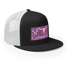 Load image into Gallery viewer, "Pink on Purple" Yupoong Hat