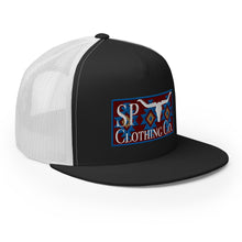 Load image into Gallery viewer, "Blue and Red" Yupoong Hat