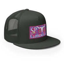 Load image into Gallery viewer, "Pink on Purple" Yupoong Hat