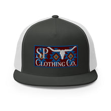 Load image into Gallery viewer, "Blue and Red" Yupoong Hat