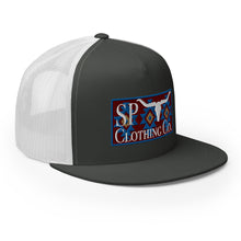 Load image into Gallery viewer, "Blue and Red" Yupoong Hat