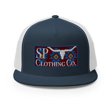 Load image into Gallery viewer, "Blue and Red" Yupoong Hat