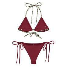 Load image into Gallery viewer, Women's Aztec & Maroon Bottom Bikini