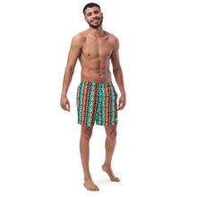 Load image into Gallery viewer, Men's Aztec Swim Trunks