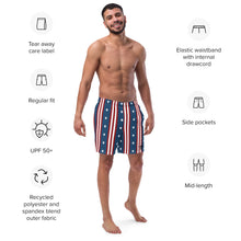 Load image into Gallery viewer, Men's Patriot Swim Trunks