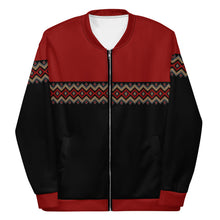 Load image into Gallery viewer, Aztec Bomber Jacket