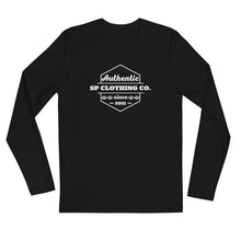 Load image into Gallery viewer, "Authentic Logo" Long Sleeve Fitted Crew
