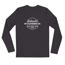 Load image into Gallery viewer, "Authentic Logo" Long Sleeve Fitted Crew