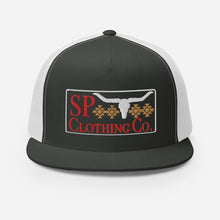 Load image into Gallery viewer, Aztec Longhorn Yupoong Hat