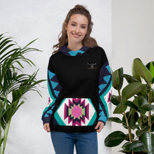 Load image into Gallery viewer, Aztec Print Hoodie