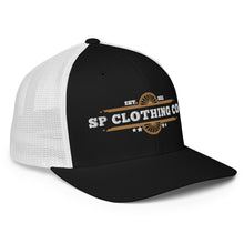 Load image into Gallery viewer, "SP Wagon Wheel Logo" Mesh Back Trucker Cap