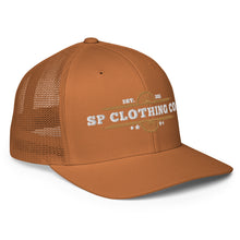 Load image into Gallery viewer, "SP Wagon Wheel Logo" Mesh Back Trucker Cap
