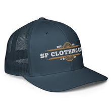 Load image into Gallery viewer, "SP Wagon Wheel Logo" Mesh Back Trucker Cap