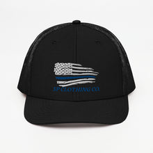Load image into Gallery viewer, "Back the Blue" Trucker Cap