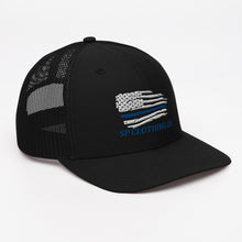 Load image into Gallery viewer, "Back the Blue" Trucker Cap