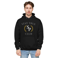 Load image into Gallery viewer, "STAY TRUE CLUB" Unisex fleece hoodie