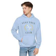 Load image into Gallery viewer, "STAY TRUE CLUB" Unisex fleece hoodie