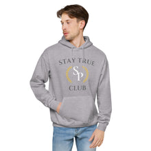 Load image into Gallery viewer, "STAY TRUE CLUB" Unisex fleece hoodie