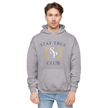 Load image into Gallery viewer, "STAY TRUE CLUB" Unisex fleece hoodie