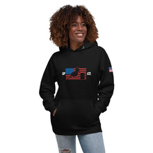 Load image into Gallery viewer, Barrel Racing Flag Hoodie