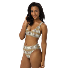 Load image into Gallery viewer, Women&#39;s Aztec High Waisted Bikini
