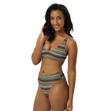 Load image into Gallery viewer, Women&#39;s Aztec High Waisted Bikini
