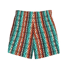 Load image into Gallery viewer, Men&#39;s Aztec Swim Trunks
