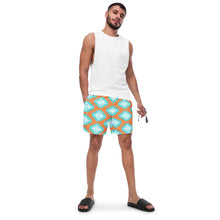 Load image into Gallery viewer, Men&#39;s Aztec Swim Trunks
