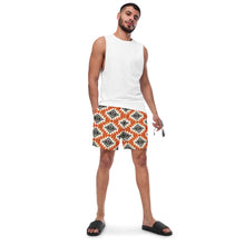 Load image into Gallery viewer, Men&#39;s Aztec Swim Trunks
