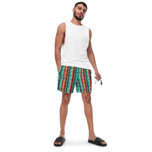 Load image into Gallery viewer, Men&#39;s Aztec Swim Trunks
