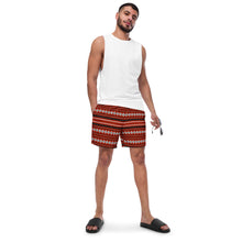 Load image into Gallery viewer, Men&#39;s Aztec Swim Trunks
