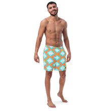 Load image into Gallery viewer, Men&#39;s Aztec Swim Trunks
