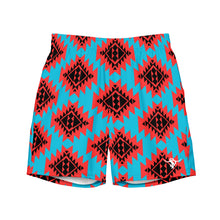 Load image into Gallery viewer, Men&#39;s Aztec Swim Trunks
