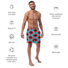 Load image into Gallery viewer, Men&#39;s Aztec Swim Trunks
