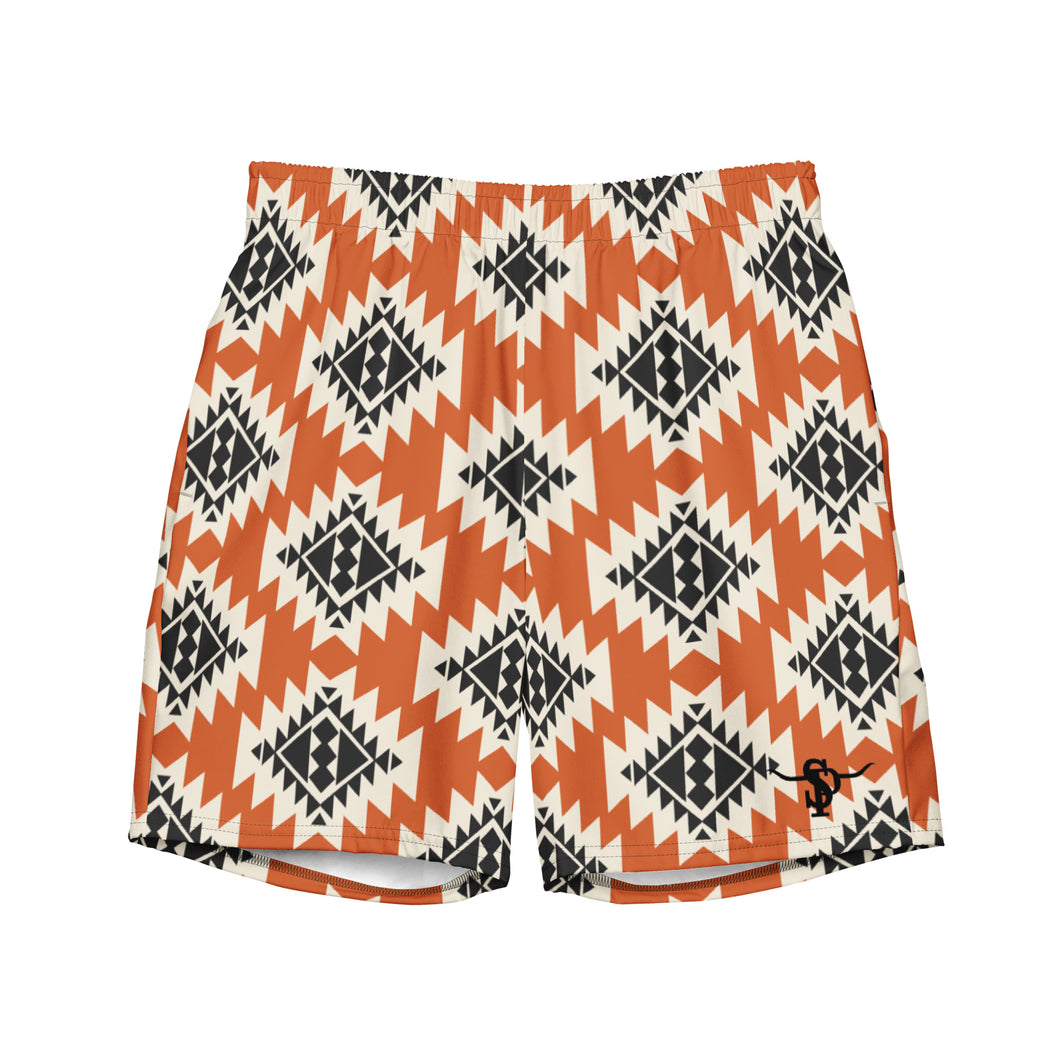 Men's Aztec Swim Trunks