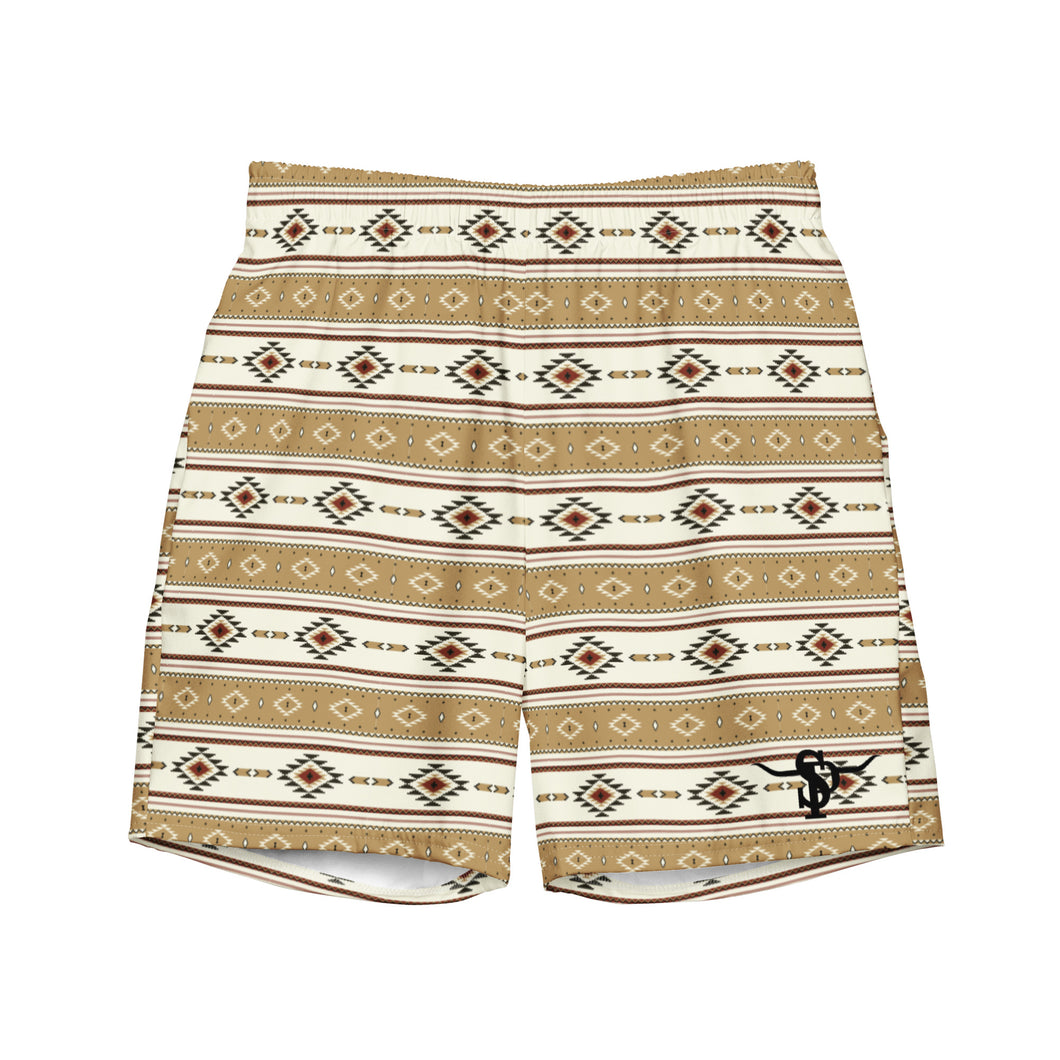 Men's Aztec Swim Trunks