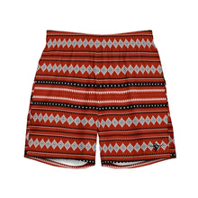 Load image into Gallery viewer, Men&#39;s Aztec Swim Trunks
