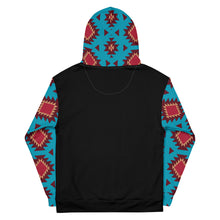 Load image into Gallery viewer, &quot;Light Blue&quot; Aztec Hoodie
