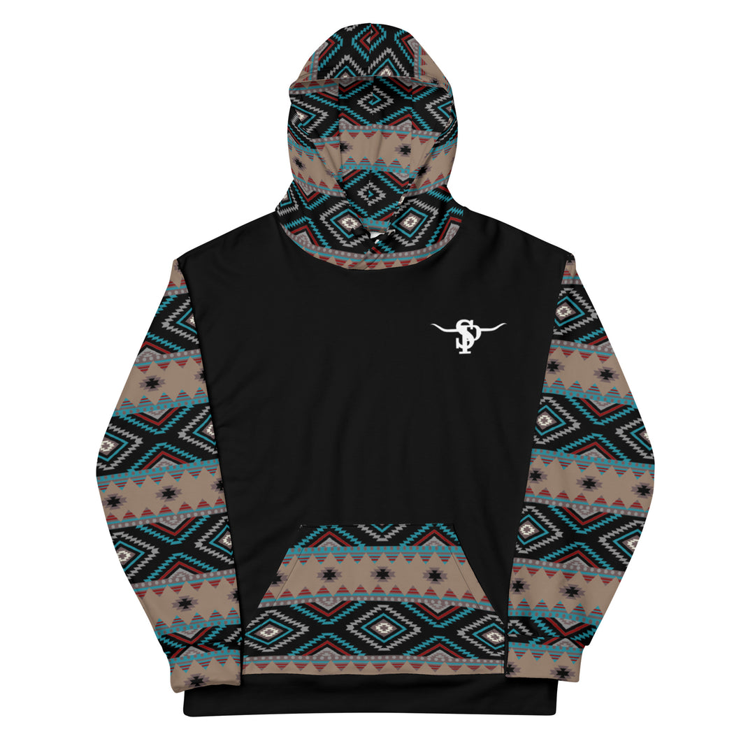 Aztec Pattern Hoodie