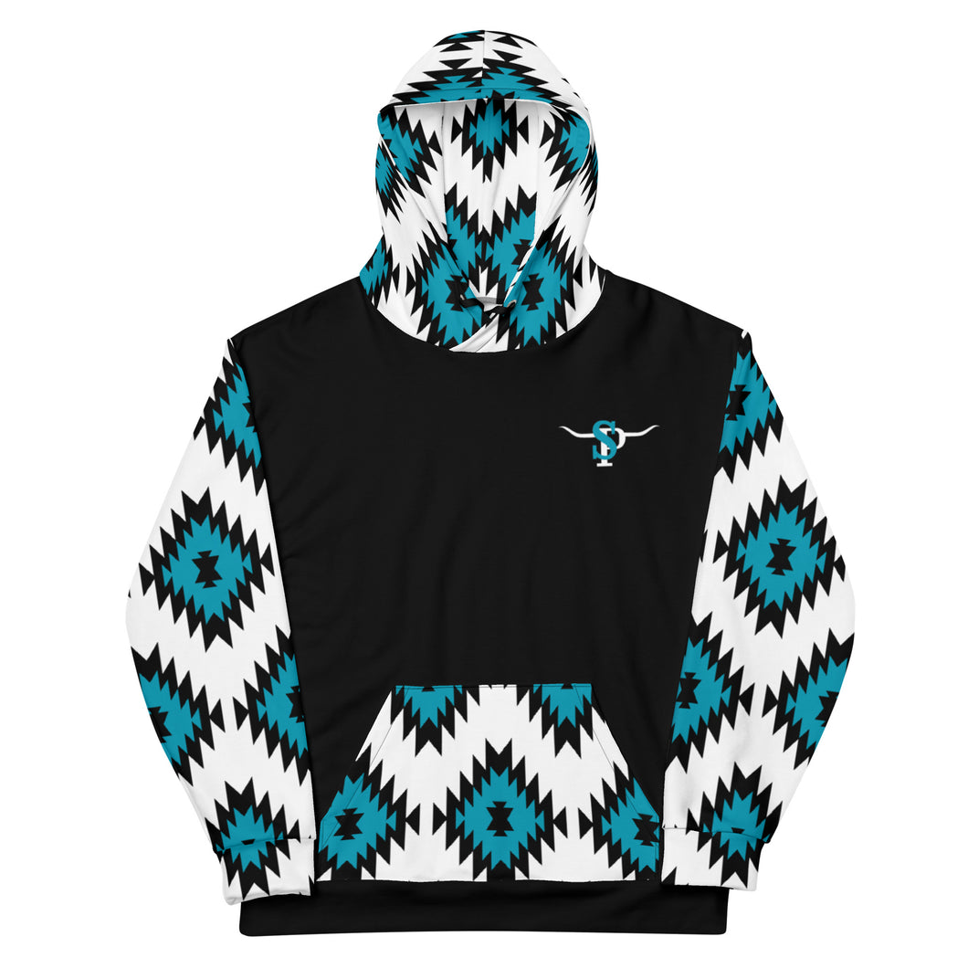 Aztec Pattern Hoodie