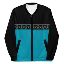 Load image into Gallery viewer, Aztec Bomber Jacket
