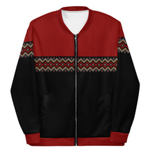 Load image into Gallery viewer, Aztec Bomber Jacket
