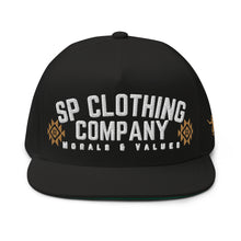 Load image into Gallery viewer, &quot;Morals &amp; Values&quot; Flat Bill Hat
