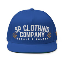 Load image into Gallery viewer, &quot;Morals &amp; Values&quot; Flat Bill Hat
