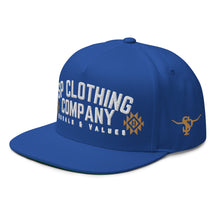 Load image into Gallery viewer, &quot;Morals &amp; Values&quot; Flat Bill Hat
