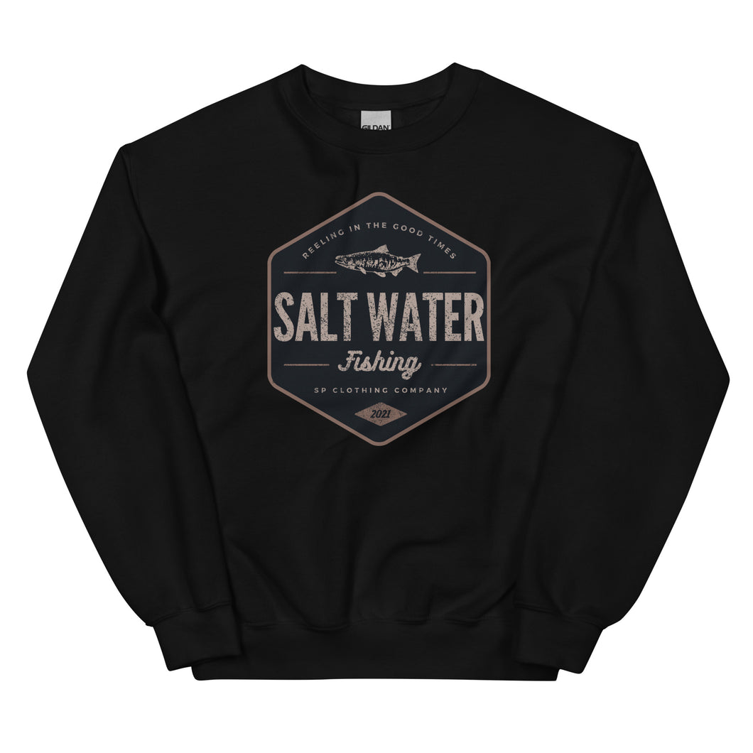 Salt Water Fishing Crewneck