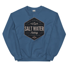 Load image into Gallery viewer, Salt Water Fishing Crewneck
