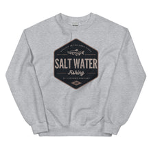 Load image into Gallery viewer, Salt Water Fishing Crewneck
